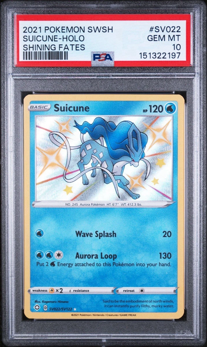 Pokémon TCG Professional Sports Authenticator (PSA) Shiny Holo