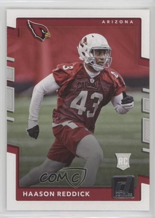 2017 Panini Donruss Rookies Haason Reddick #396 3a3