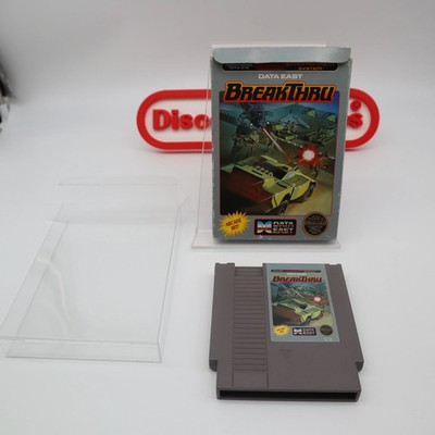 NES Nintendo BREAKTHRU / BREAK THRU - BOXED! Cleaned & Tested!