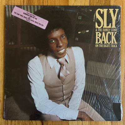 Sly & the Family Stone - Back on the Right Track, OG, in shrink, w/ hype - LP