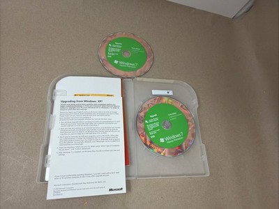 Microsoft Windows 7 Home Premium Upgrade w/ Key - for Vista. 32 and 64 bit Key