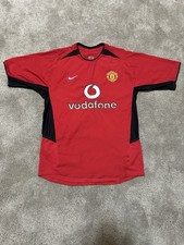 Manchester United 2002/2004 Home Football Shirt Soccer Jersey Size S