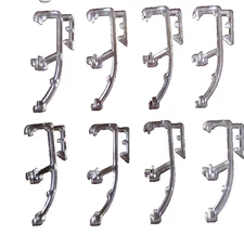 1" Mini Blind Double Slat Valance Retainer Clips Qty. 8 pcs