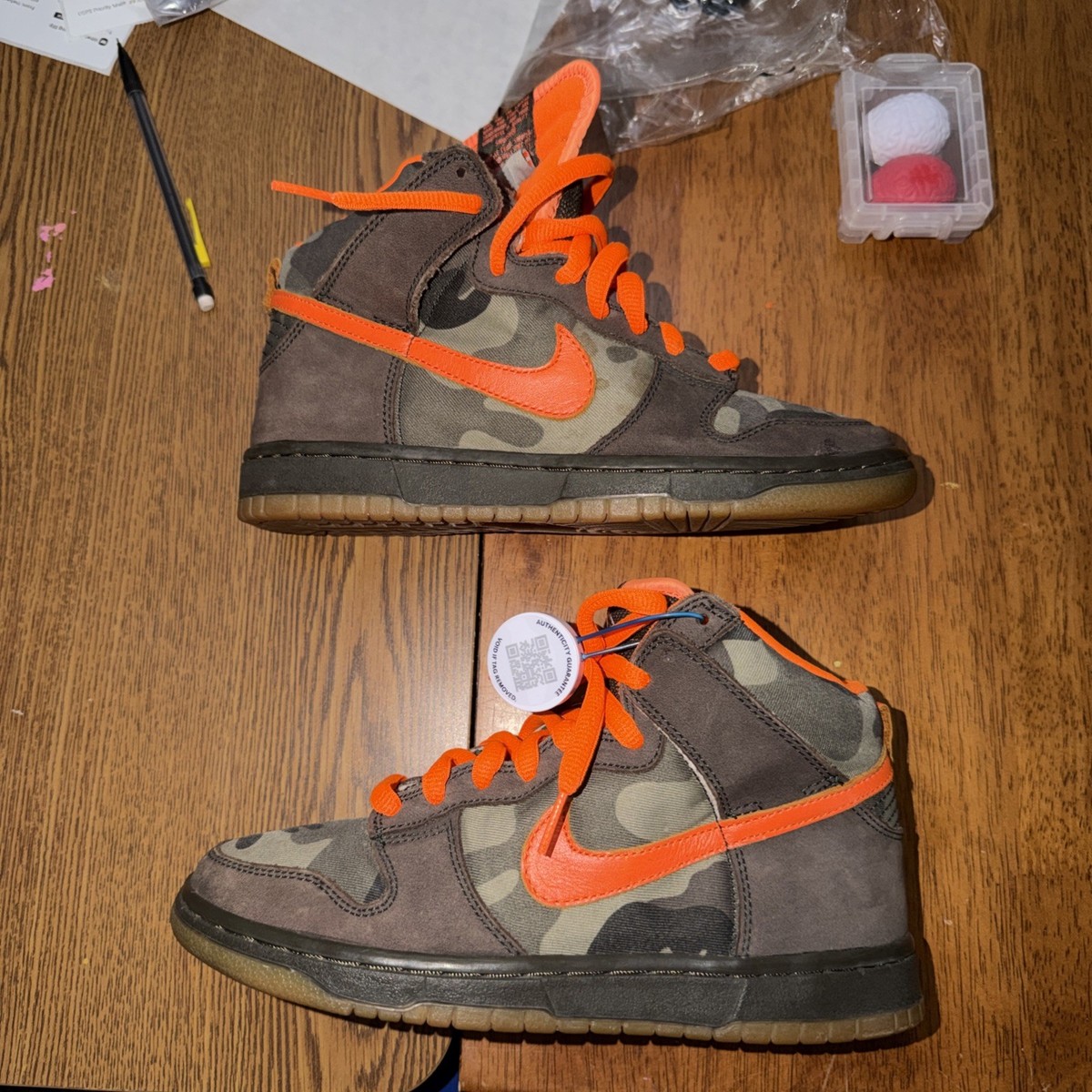 Nike Dunk High Pro SB Brian Anderson Camo Size 6 305050-281 | eBay