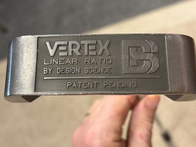 VERTEX Linear Ratio by Design Science 35'' Putter Tacki-Mac Grip Right Hand, NICE