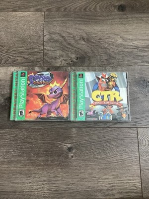 PlayStation Spyro 2 Ripto s Rage And CTR Crash Team Racing With Manuals