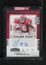 2022 Chronicles Draft Picks Contenders College Ticket Kennedy Brooks Auto 15t4