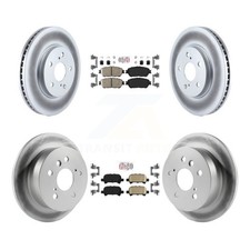 Transit Auto KGA-101286 Brake Disc and Pad Kit Front & Rear for Toyota Solara