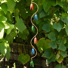 Bell Spiral Multicolor Wind Chime