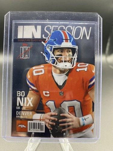 2025 Topps Signature Bo Nix Base (RAW)