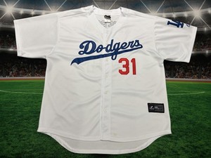 Los Angeles Dodgers Joc Pederson #31 Majestic Jersey Size 3XL Preowned