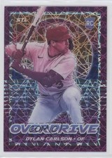 2021 Panini Chronicles Overdrive Purple Velocity Prizm Dylan Carlson #21 02gz