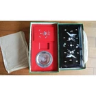 Raden work Tabacobon Japanese Lacquer Somoking sets Black×Red W30xL17cm Antique