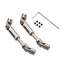 Metal Front Rear CVD Drive Shaft For WPL 1/16 RC Car Military Truck 1/12 MN D90