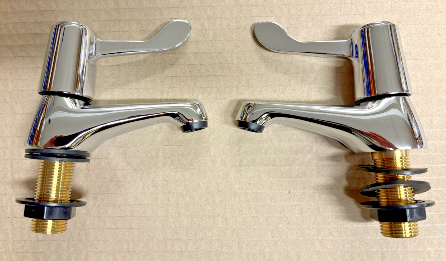 Contract Lever Basin Taps WRAS - Chrome