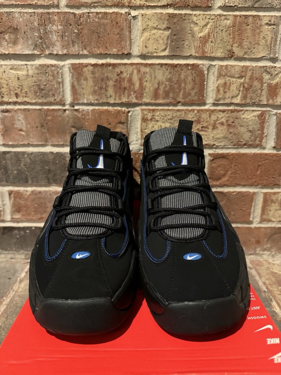 New 15 Nike Air Max Penny 1 All Star Black Metallic Silver