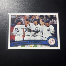 2011 Topps - Derek Jeter, Mariano Rivera, Robinson Cano #424 NY Yankees