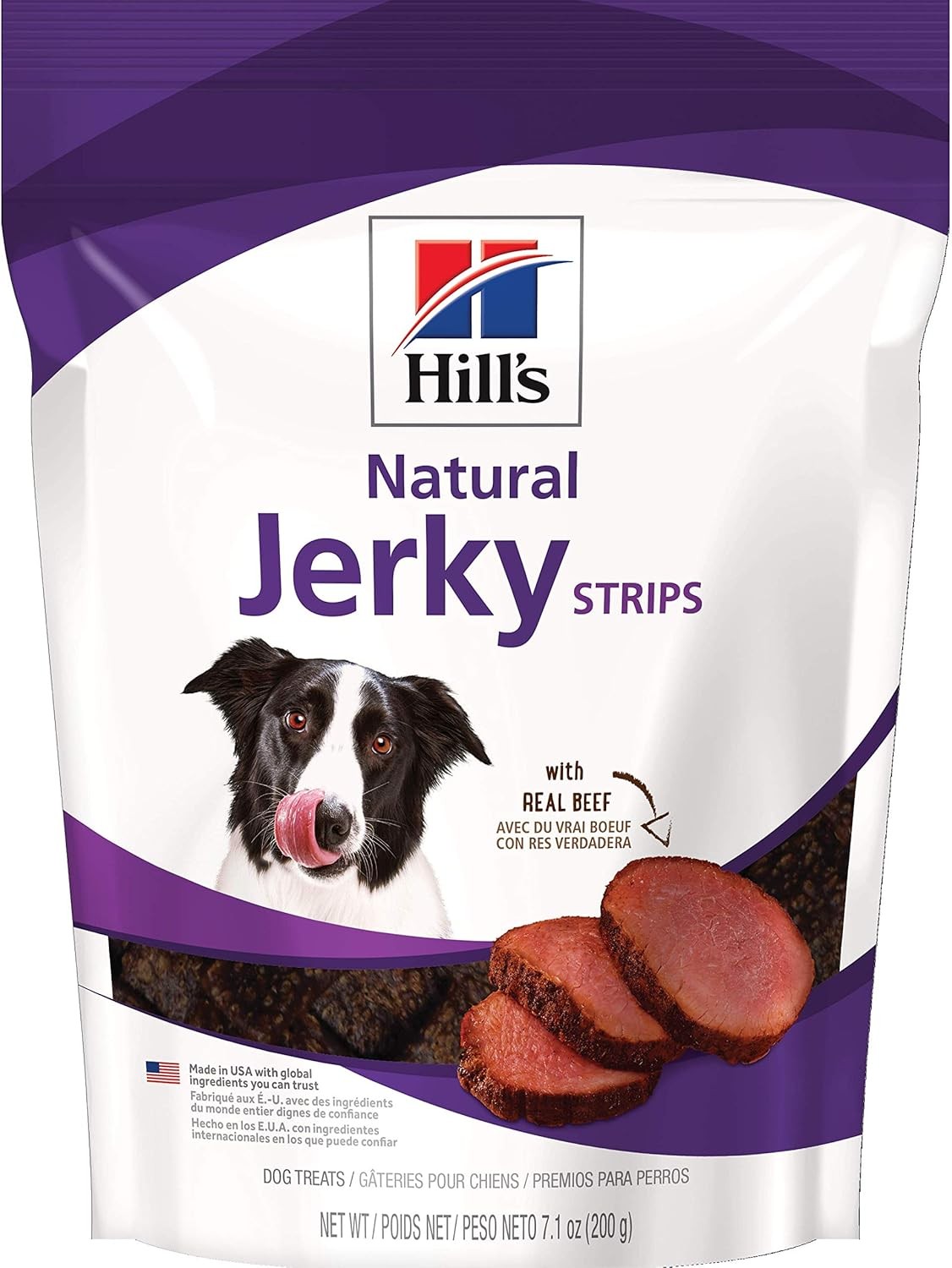 Hill's Natural Jerky Strips, All Life Stages, 7.1 Ounce (Pack of 1), White 