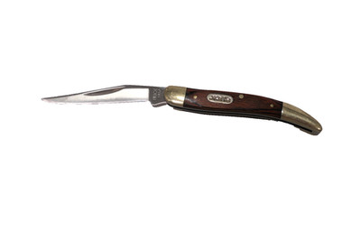 Buck 385 Toothpick Knife With Wood Handle