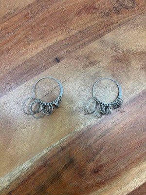 Gebrauchte 925 Silber Kaskaden Ohrhänger