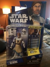 2009 STAR WARS Clone Wars CW02 OBI-WAN KENOBI Figure Unopened