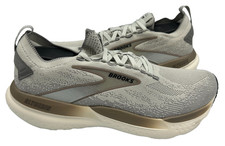 Brooks Men's Glycerin 21 Lace Up Athletic Shoes Gray/Tan Size:11 77U