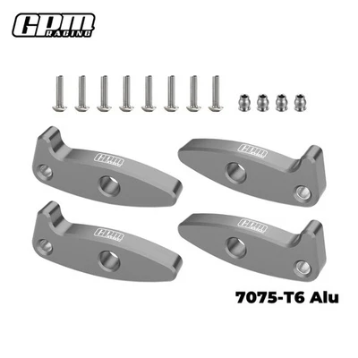GPM 7075 Alloy Flex Blades Extensions (Droop Flex Mod) For AXIAL 1/30 SCX30 - Image 1 of 4