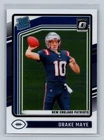 Drake Maye 2024 Panini Donruss Optic Rated Rookie RC #229 Patriots