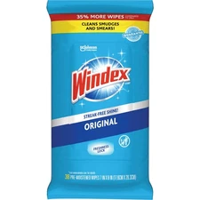 Windex Original Glass Cleaner Wipes (38-Count) 296 Windex 296 019800002961