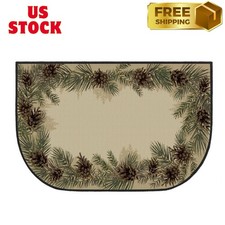Fireplace Hearth Rug Fireplace Mats Cabin Southwestern Fireproof Fire Resistant