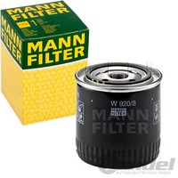 Mann ÖLfilter W920/8 FüR Seat Arosa 1.7SDI Skoda Felicia 1.9D VW Polo Lupo Caddy