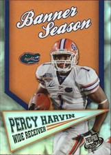 2009 Press Pass Banner Season #BS7 Percy Harvin Rookie Card RC . rookie card picture