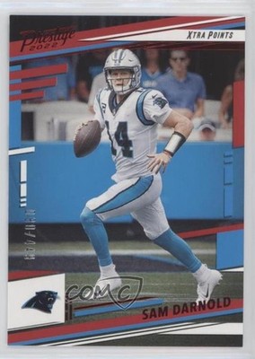 2022 Panini Prestige Xtra Points Red 80/449 Sam Darnold #39 0u65