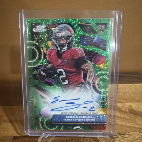 2025 Topps Cosmic Chrome Emeka Egbuka Base (RAW)