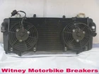 APRILIA RSV1000 RADIATOR ENGINE WATER COOLER RSV 1000R MILLE 2004-08 TUONO 06-09
