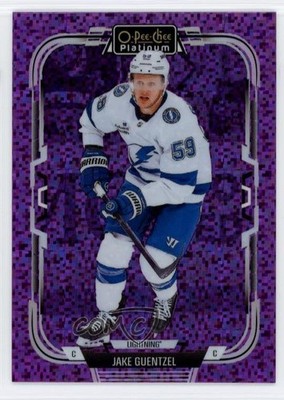 2025-26 O-Pee-Chee Platinum Violet Pixels /299 Jake Guentzel #130 1c0e
