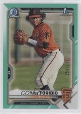 2021 Bowman Chrome Prospects Aqua Refractor 59/125 Luis Toribio #BCP-228 01i1