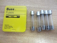 Bussmann AGC-3/4 Fuse 3/4A 250V Buss AGC34 Pack of 5 