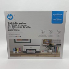 New HP Smart Tank Wireless All-in-One White 6001