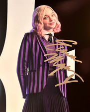 WEDNESDAY Signed EMMA MYERS 8x10" Original Authentic Autograph w/COA