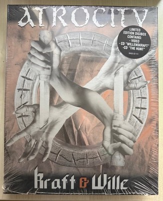 Atrocity - Kraft & Wille CD / VHS Box-Set von 1996 ultrarar