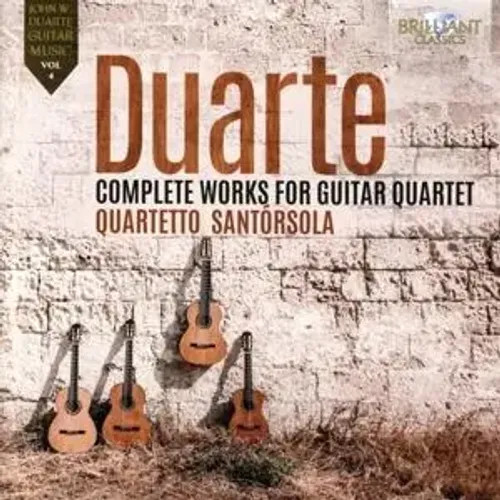 Duarte:Complete Works For Guitar Quartet | Quartetto Santorsola | Audio-Cd-image