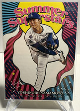 Topps 2025 Series 2 Summer Superstars Yoshinobu Yamamoto Dodgers #SS-33