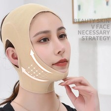 Reusable V Line Face Slimming Double Chin Reducer Mask Lifting Belt Anti-Wrinkle