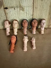 VINTAGE MARX JOHNNY WEST  FIGURES REPLACEMENT HEADS