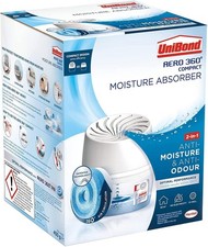 Unibond AERO 360 Room Moisture Absorber Dehumidifier Device with 1 Refill Tab