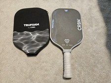 CRBN Trufoam Waves 3 Elongated Pickleball Paddle with Cover Excellent