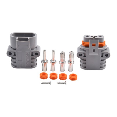 Connector -20°C To 105°C 10mm² Wire Diameter 50A 600V Dustproof Gray PPO - Picture 7 of 12