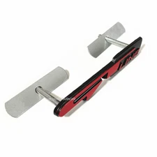 Metal GT LINE 3D Front Grille Emblem Black Red 3D Badge for K5 K3 KN