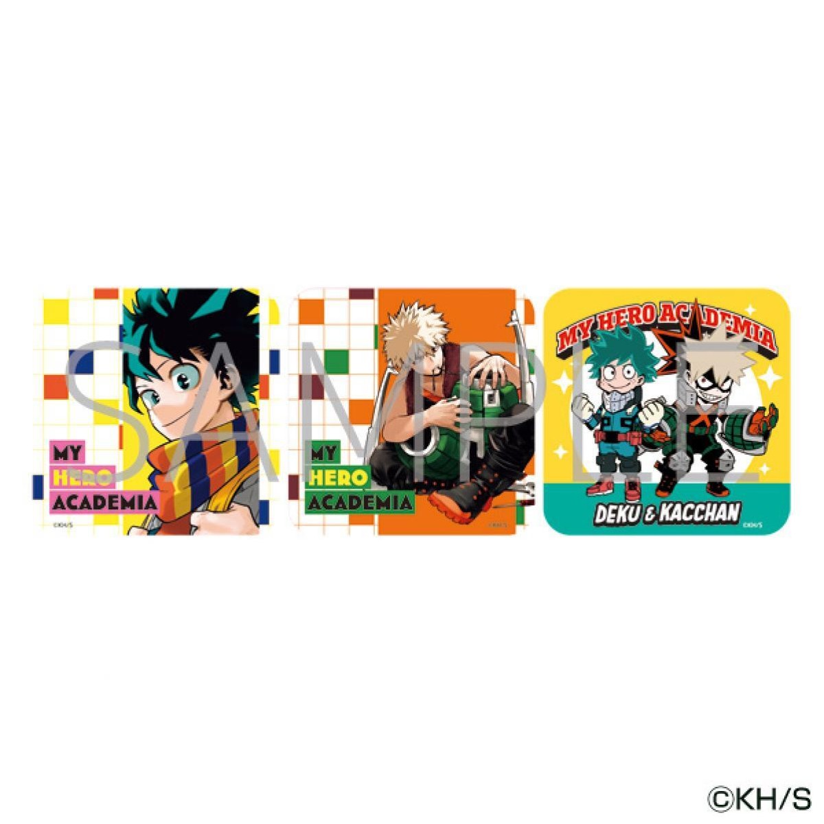 My Hero Academia RIVALS Jump Festa 2023 Limited Art Coaster Box W